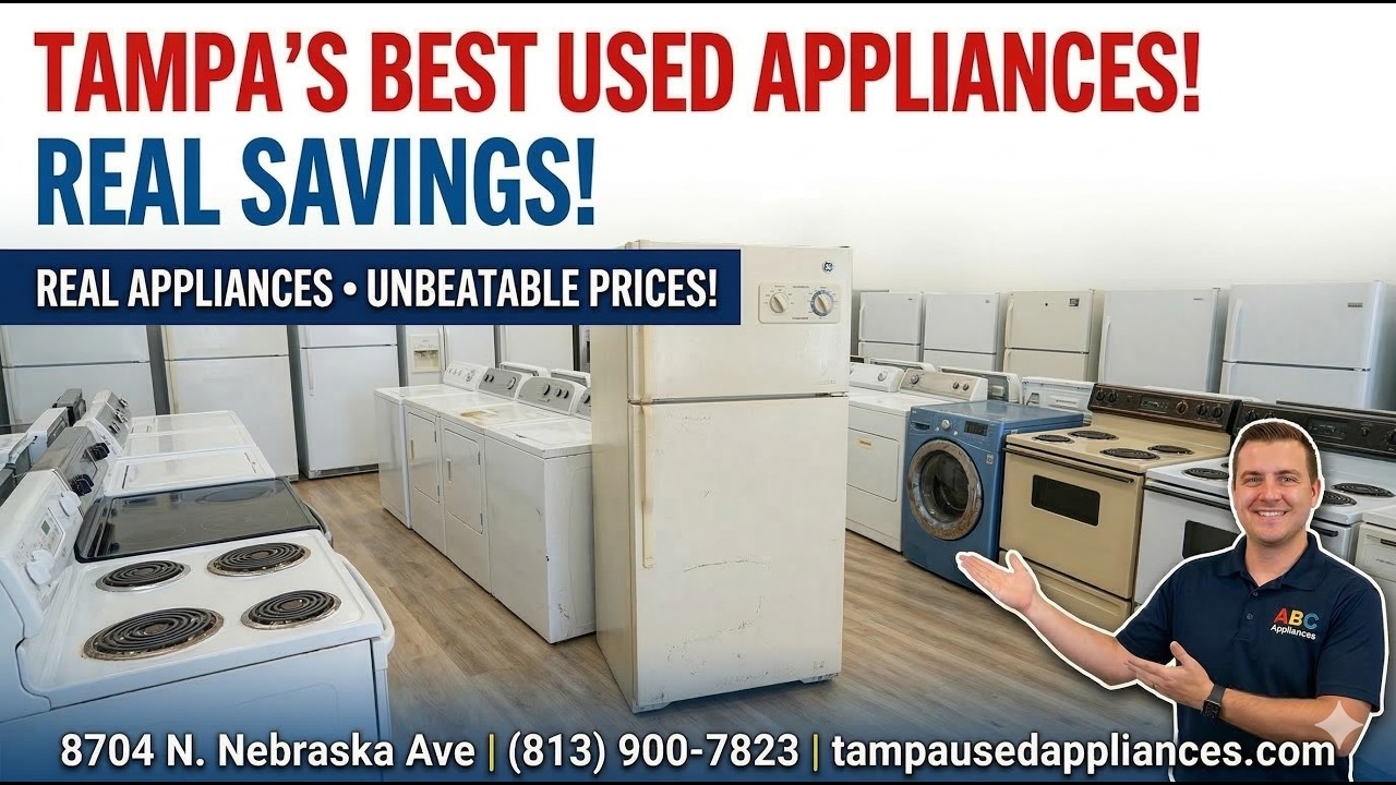 ABC Appliances Tampa — Used Appliances Showroom Video