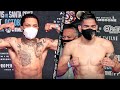 GERVONTA DAVIS VS LEO SANTA CRUZ | FULL WEIGH IN & FACE OFF VIDEO