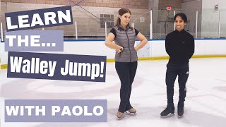 How To Do Walley Jumps in FIgure Skates!