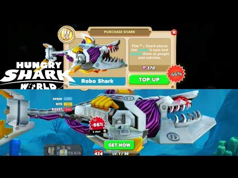 ROBO SHARK 66% DISCOUNT BUY NOW! - Hungry Shark World