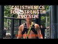 HOW TO TRAIN CALISTHENICS FOR STRENGTH AND SIZE | HEAVY WEIGHT HIGH VOLUME TRAINING