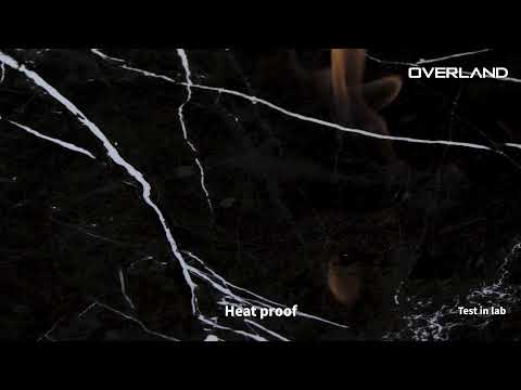 Overland Night Elf Collection丨The Nero Marquina Square Marble Tile