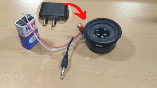 How to make mini amplifier using 9v battery at hom