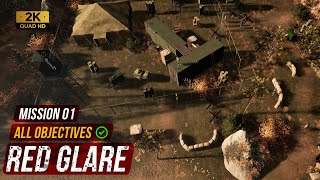 Red Glare - Commandos like RTT game (Mission 1 - Beyond Top Secret Walkthrough All objectives)