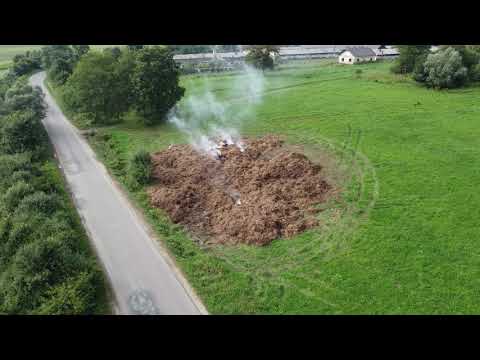 18.08.2020 17:00 Po pożarze w miejscowości WOŁODŻ koło Ulucza.