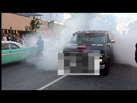 Ifrån cruisingen på sveavägen den 4 augusti 2025. Grym burning.