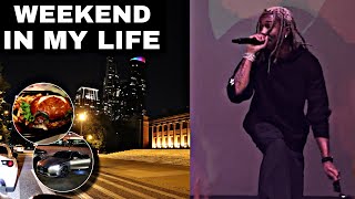 Weekend in my life | destroy lonely concert, workout routine, foods, etc