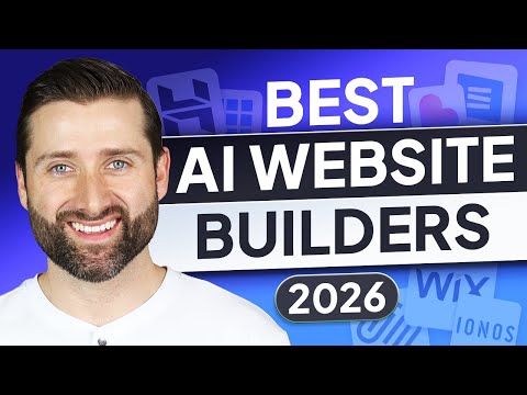Best AI website builders 2026 | The best website builder for beginners?