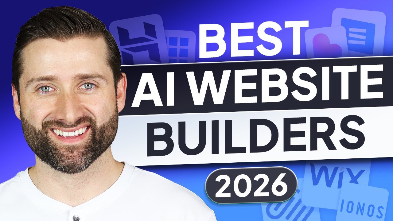 Best AI website builders 2026 | The best website builder for beginners?