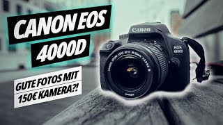 CANON 4000D | GUTE FOTOS mit einer 150€ KAMERA | ein TEST im POV STREET PHOTOGRAPHY Style