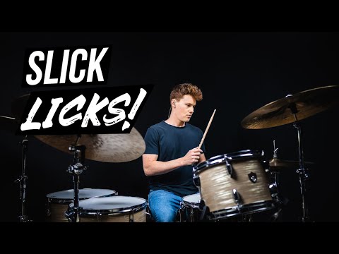 8 Slick Drum Licks!