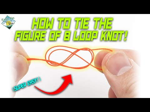 How To tie The Figure of 8 loop knot | The easy way!