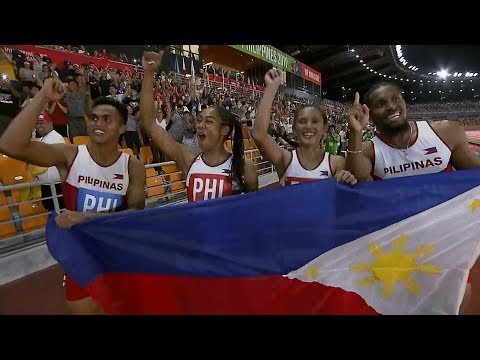 Redemption for Eric Cray, PH team in mixed relay | 2019 SEA Games