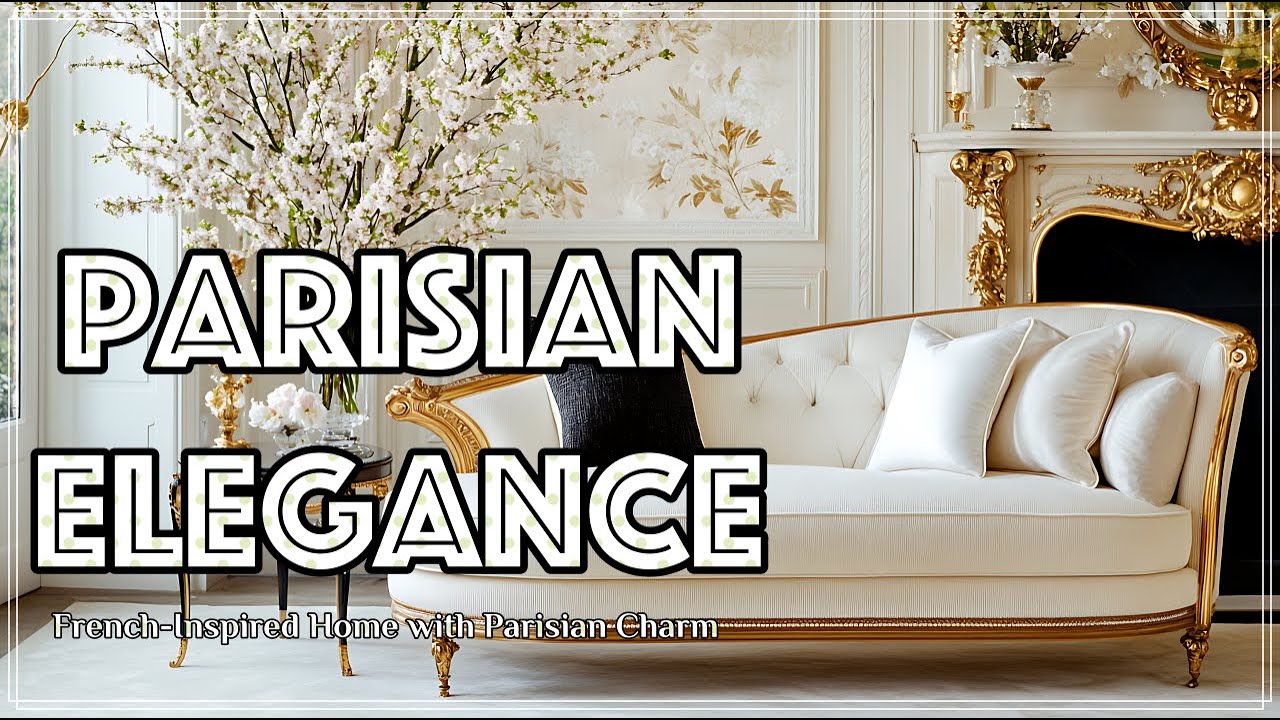 Parisian Elegance: How to Achieve Timeless Decor the Ultimate French-Inspired Home!