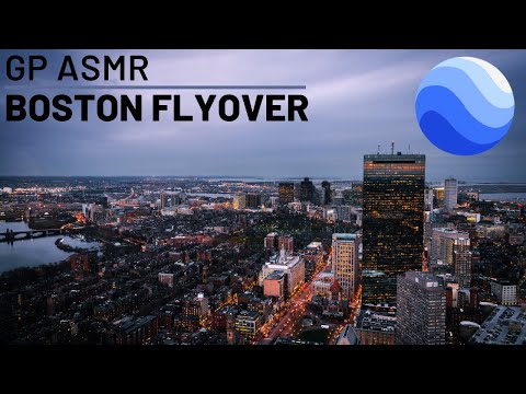 ASMR Casual Map Viewing - Boston ~1 hour 15 min