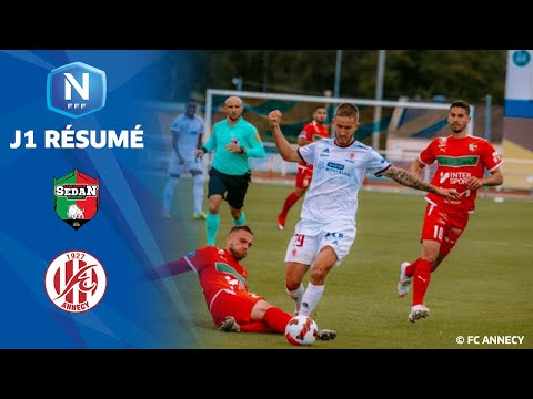 J1 I CS Sedan Ardennes – FC Annecy (1-1), le résumé | National FFF 2021-2022