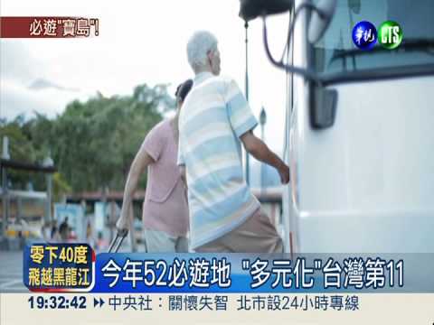 紐時推薦今年52必遊地 台名列11