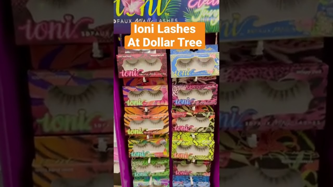 Shop with me at Dollar Tree~Ioni Lashes