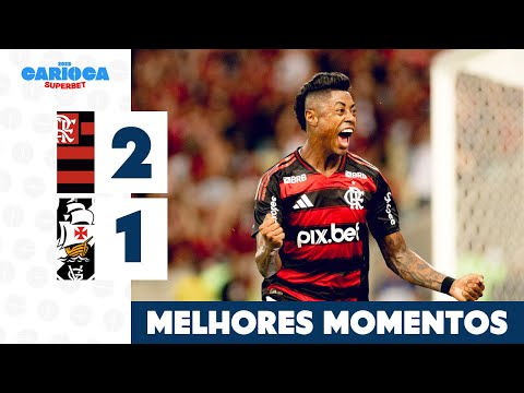 FLAMENGO 2 X 1 VASCO - MELHORES MOMENTOS - SEMIFINAL - CARIOCA SUPERBET 2025