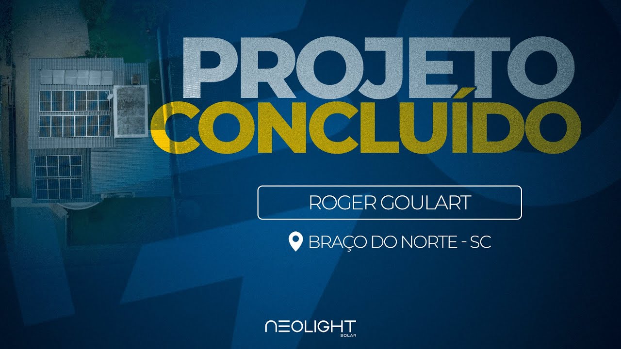 Sistema de Energia Solar Roger Goulart