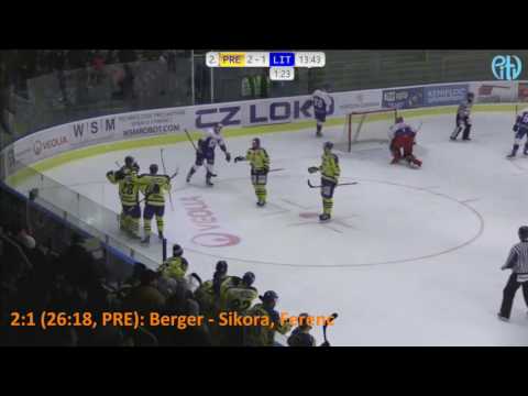 45. kolo, WSM Liga, Přerov - Litoměřice 2:3p.