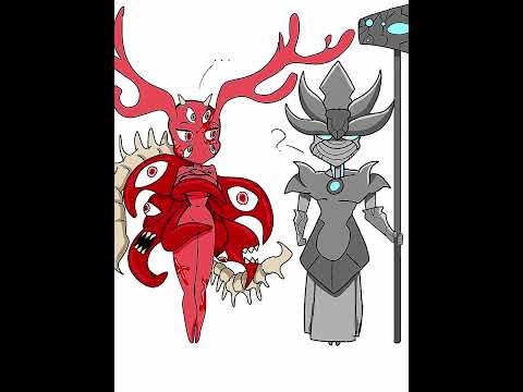 Mekhane & Yaldabaoth vs SCP-3004 & SCP-5993 | @Mr.Nobody #shorts