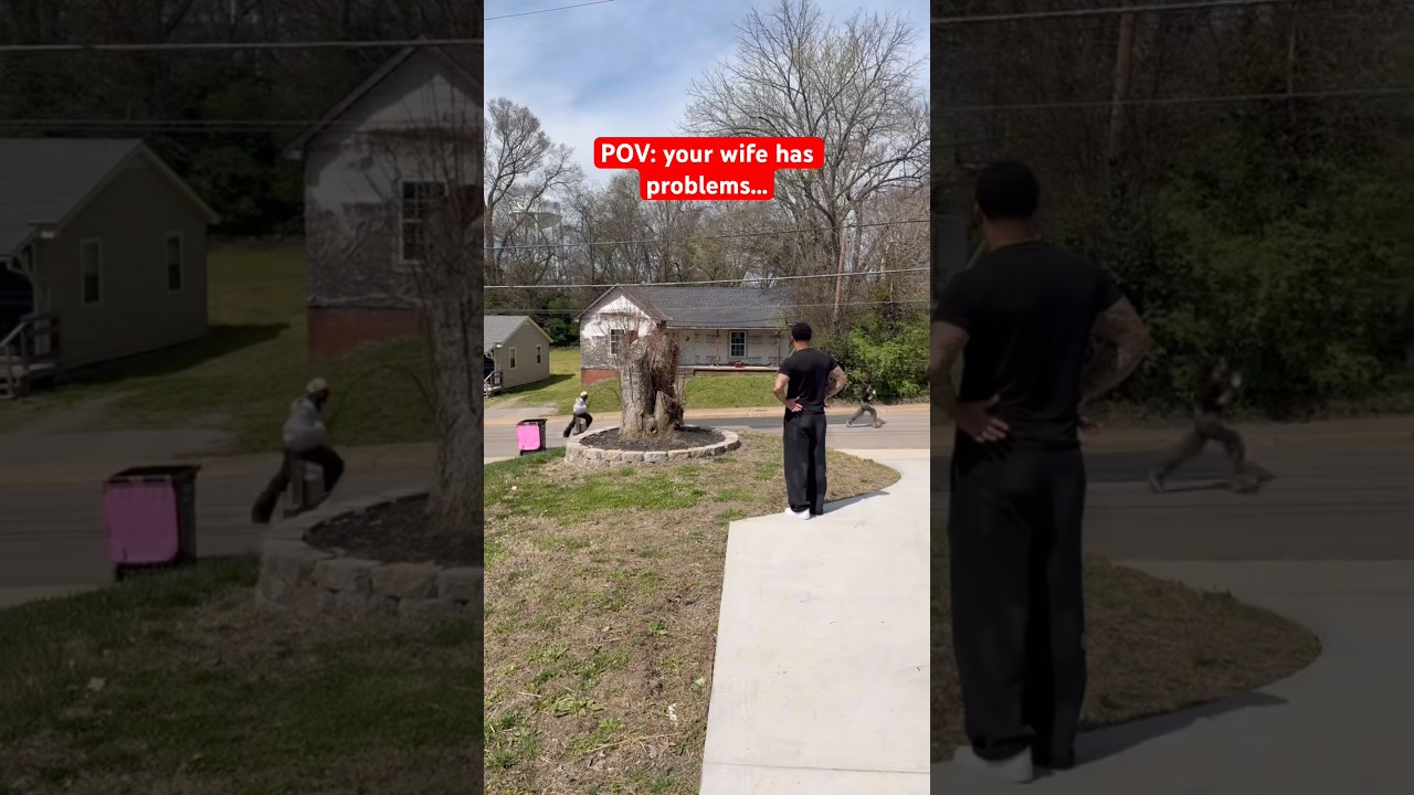 Larry standing there like a parent 😭🌚 #funny  #couple