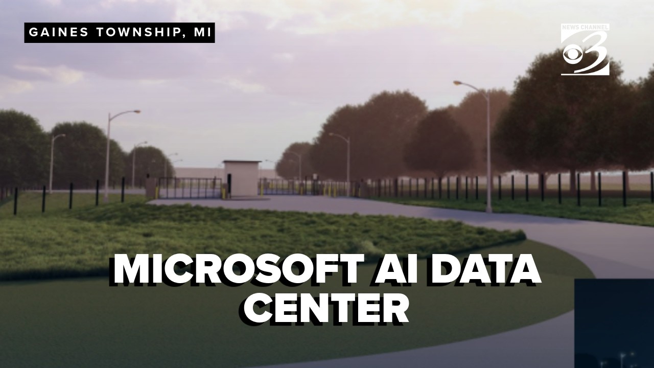 Energy officials on Microsoft AI data center in rural West Michigan ahead of public hearing