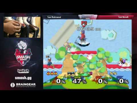 Mango/S2J vs Westballz/Shroomed - Doubles Upper Bracket - Smash Summit 2