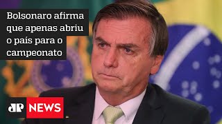 Bolsonaro nega ‘influência’ sobre a Seleção Brasileira
