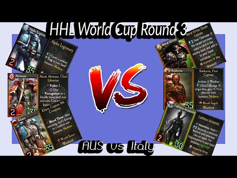HHL World Cup Round 3. AUS vs Italy