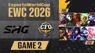 【EWC/EsportsWorldCup】SHG VS CFO GAME2【SHG Evi】