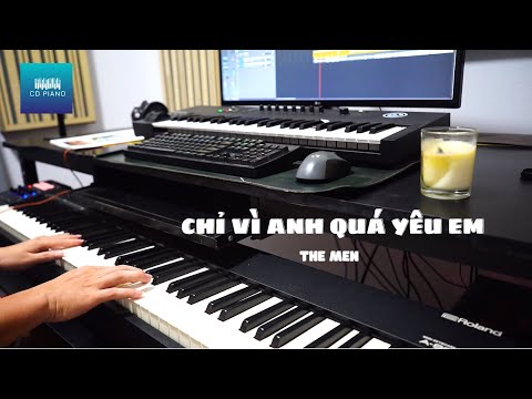 (KARAOKE TONE NỮ) CHỈ VÌ ANH QUÁ YÊU EM... Tìm ai đó khác đi không phải là anh || The Men