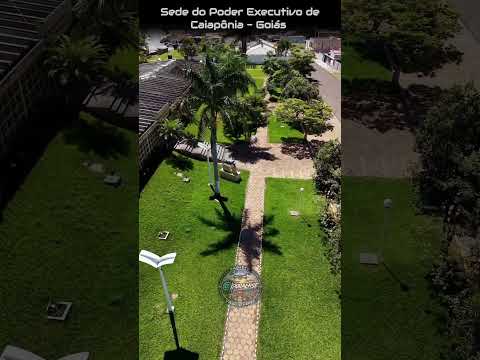 CAIAPÔNIA GOIÁS, PROJETO VISÃO AÉREA - SEDE DO PODER EXECUTIVO.
