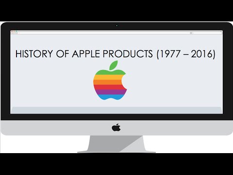 Apple Product History | 1977 - 2016