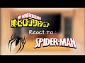MHA React To Spider Man Tom Holland Part 1 1 Read Desk