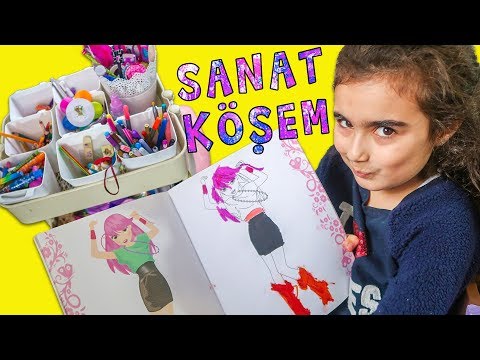 Sanat Köşemi Düzenledim | Mira ile Eğitici Etkinlik | UmiKids