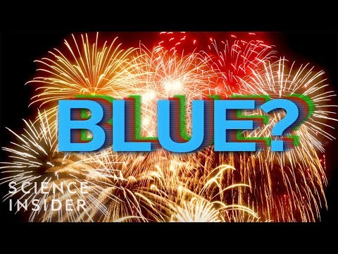 鮮やかなブルーの花火が見られない理由 (Why You Never See Brilliant Blue Fireworks)