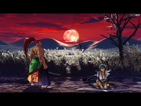 Samurai Shodown - Genjuro VS Iroha