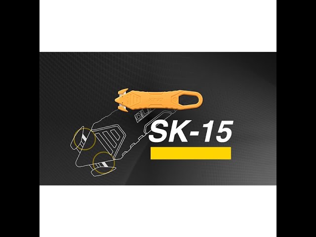 Video Teaser für OLFA Sicherheitsmesser Typ SK-15/DSB