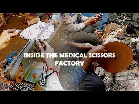 INSIDE THE MEDICAL SCISSORS FACTORY!