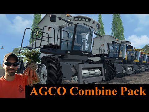 Farming Simulator 2015 Mods Mash Up - AGCO combines