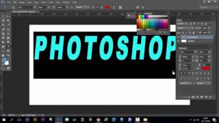 Photoshopta yazı nasıl yazılır, temel photoshop dersleri