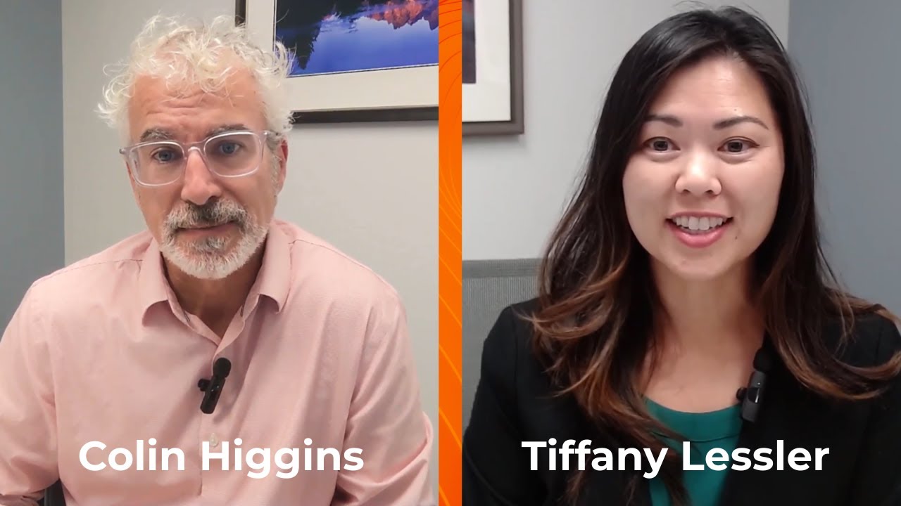 Colin Higgins and Tiffany Lessler