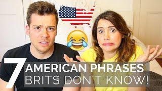 🇺🇸 AMERICAN Phrases BRITS Don't Understand! 🇬🇧| American vs British