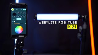 MINI RGB LED TUBE LIGHT // $70 Weeylite K21 RGB LEDTube