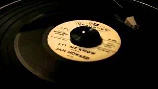 Jan Howard - Let Me Know - 45 rpm country
