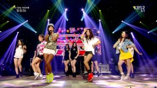 [130504] SISTAR (씨스타) ft. Chance - Holiday (홀리데이) @ KBS YHY Sketchbook