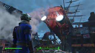 Fallout 4　座礁したロボット船の行方