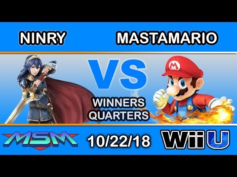 MSM 163 - SNG | Ninry (Lucina) vs Mastamario (Mario) Winners Quarters - Smash 4